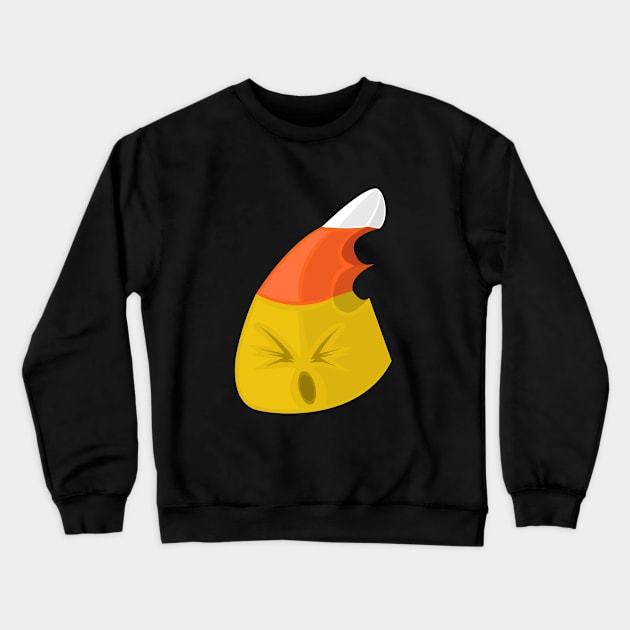 Candy Corn - Bite Crewneck Sweatshirt by adamzworld